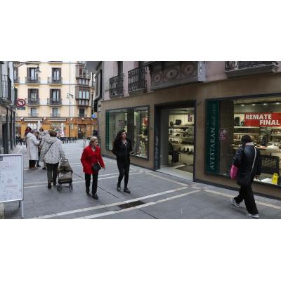 El comercio navarro ha perdido una de cada diez tiendas en ocho años