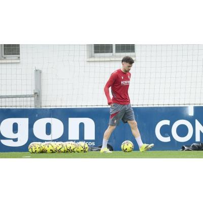 Fotos del entrenamiento de Osasuna del 8 de marzo