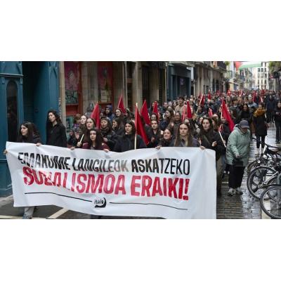 Itaia marcha el 8M por una “alternativa revolucionaria” para las mujeres