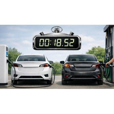 ¿Lleva más tiempo llenar el depósito de un coche de combustión o la batería de un eléctrico?