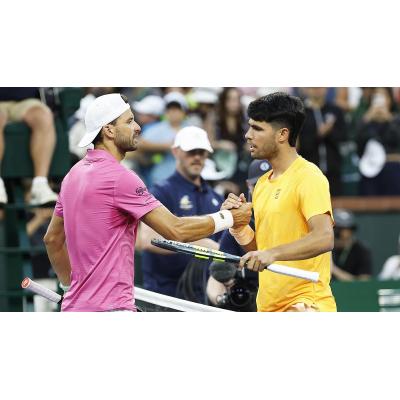 Alcaraz y Andreeva arrasan, Djokovic sufre y Cerúndolo y Fonseca ganan dos batallas