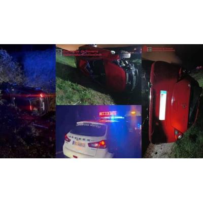 Dos personas heridas en sendos accidentes en distintos puntos de la AP-15 en las últimas horas