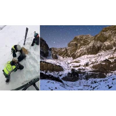 Dos navarros, rescatados de noche en Peña Telera tras quedar bloqueados por la nieve