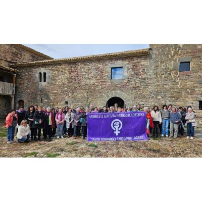 Las asociaciones de mujeres del Pirineo navarro refuerzan lazos en Nagore