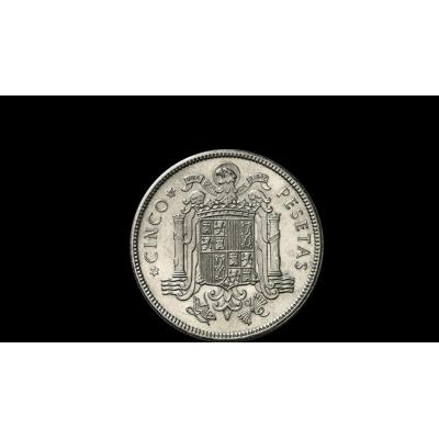 Así es la moneda de 5 pesetas que puede costar 36.000 euros