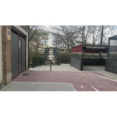 Sin solución para la pasarela que cruza el Ega hacia San Jerónimo en Estella