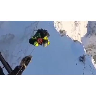 Vídeo del rescate de los navarros en Peña Telera