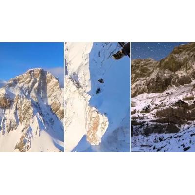 Vídeo del espectacular rescate de dos navarros en Peña Telera