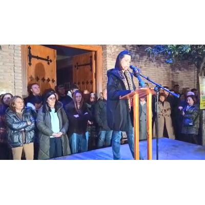 Vídeo de la lectura del comunicado en la concentración en recuerdo de Sara Jiménez en Cintruénigo