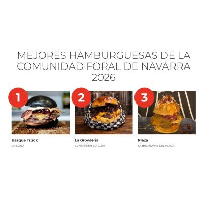 'La Txula', mejor hamburguesa de Navarra en el Campeonato de España 2026