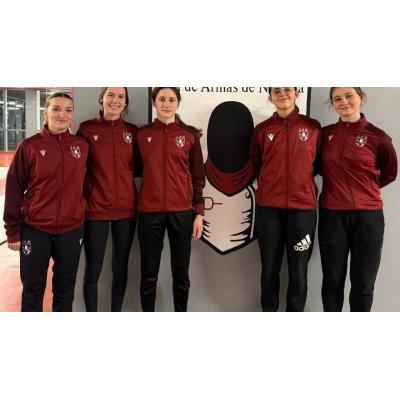 Representación navarra en el Campeonato de España de Esgrima