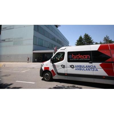 Herido un trabajador tras caer desde un andamio en Sarriguren