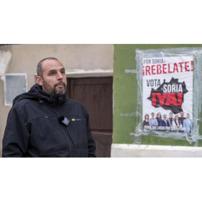 Un monologuista, candidato y único habitante de su pueblo