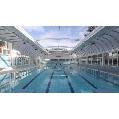 La piscina recreativa de Larrabide, cerrada para la temporada de verano