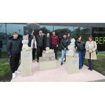 Una obra de equilibrios en Berriozar