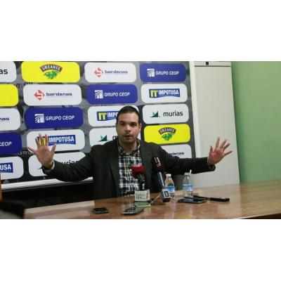 Ramón Lázaro, presidente del CD Tudelano, aspira a dirigir el CD Corellano
