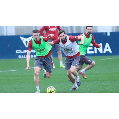 Fotos del entrenamiento de Osasuna de este 11 de marzo