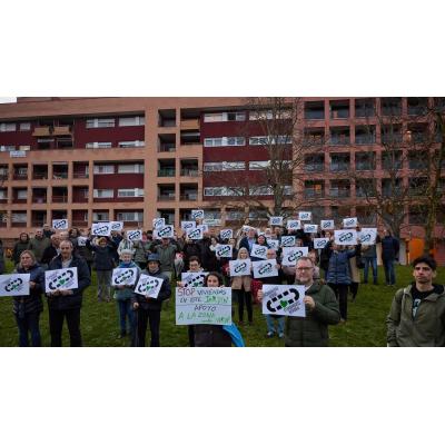 Vecinos de Echavacoiz Norte reúnen casi 1.000 firmas contra la promoción de la calle Remiro de Goñi
