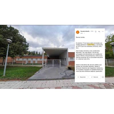 Una escuela infantil pública de Pamplona habla de "Euskal Herría" a los padres en una comunicación oficial