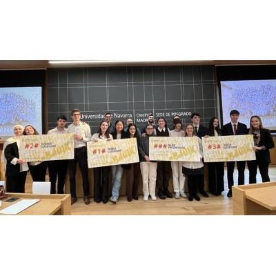 Alumnos de Jesuitas de Pamplona, bronce en el XII Clinical Case Competition de la Universidad de Navarra