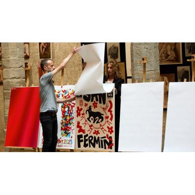 Pamplona pone en marcha el concurso para elegir el cartel de San Fermín 2026 con una prohibición clara