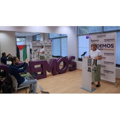 Más de 100 inscritos dejan Podemos Navarra y anuncian que seguirán en Contigo-Zurekin