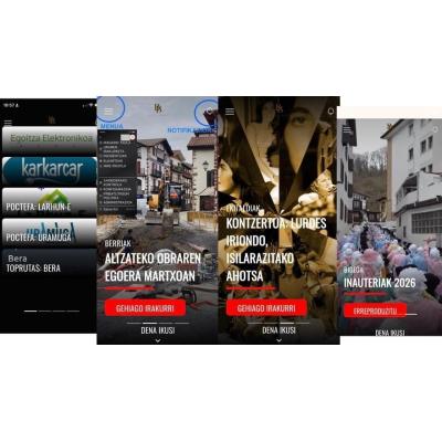 El Ayuntamiento de Bera lanza la nueva app ‘Beratik Berara’