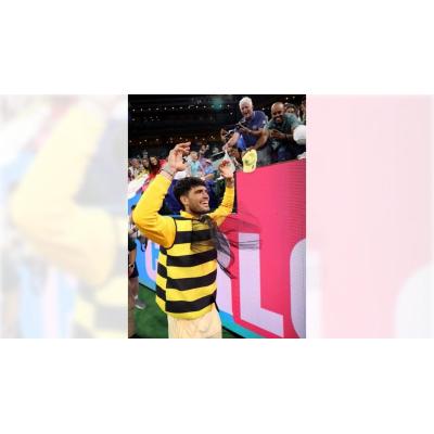 Carlos Alcaraz se disfraza de abeja en Indian Wells tras su victoria