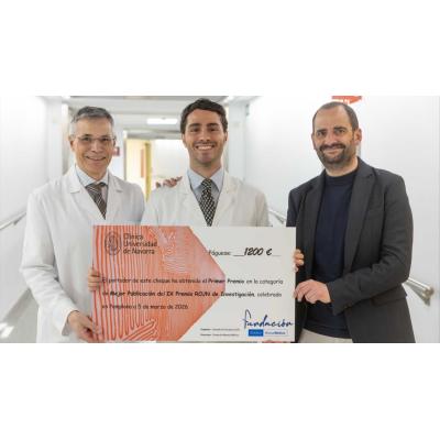 La Clínica Universidad de Navarra reconoce a dos jóvenes médicos por unos estudios con impacto clínico