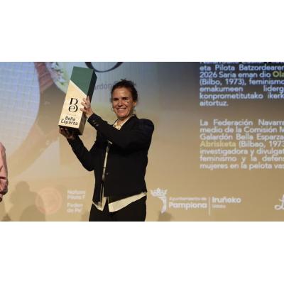 Olatz González es premiada con el Bella Esparza 2026