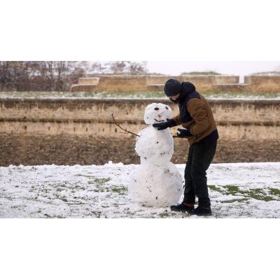 La nieve vuelve a Navarra: la AEMET activa una alerta amarilla y avisa del desplome de las temperaturas