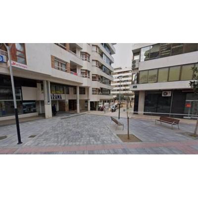 Despiste o error del GPS: un conductor baja por las escaleras de la plaza Sancho VII el Fuerte de Tudela