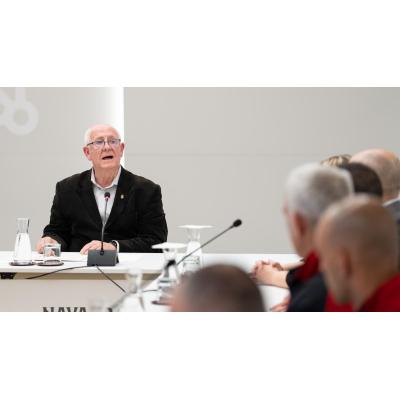 El alcalde de Paiporta visita Navarra: "Durante esos días Paiporta fue un poco Navarra"