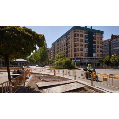 Cronología de un ciclista casi atropellado y finalmente multado en Pamplona