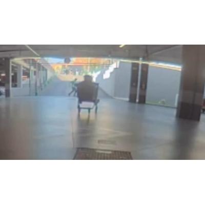 Aparca un Tesla en el parking de un supermercado y su cámara graba algo increíble
