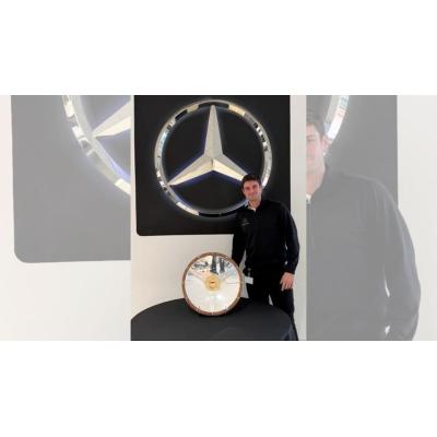 "Llegar a Mercedes fue entrar a un mundo con el que había soñado 24 años"