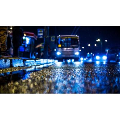 Apuñalan al conductor de un autobús búho que cubría la línea Langreo-Oviedo