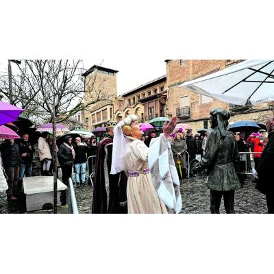 Bienvenida oficial al Príncipe de Viana en Olite