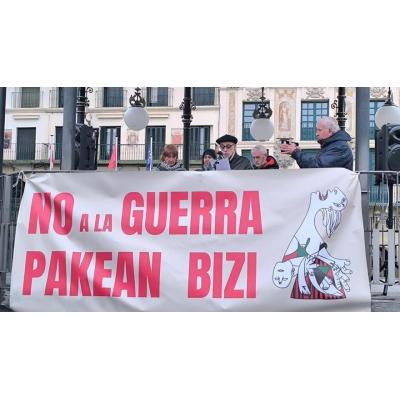 Tudela dice 'No a la Guerra'