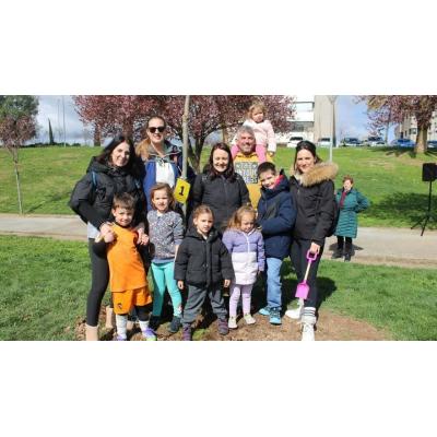 Tudela celebró el Día del Árbol en el parque del Queiles