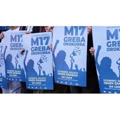 Servicios mínimos por la huelga del 17-M: qué seguirá abierto en Navarra
