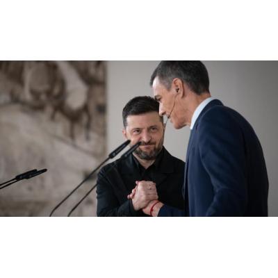 Zelenski visitará Madrid el próximo miércoles y se reunirá con Sánchez
