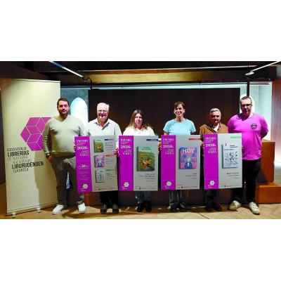 Premio de las librerías navarras a 'Una a una en la oscuridad', 'Hoy' y 'beste zerbait'