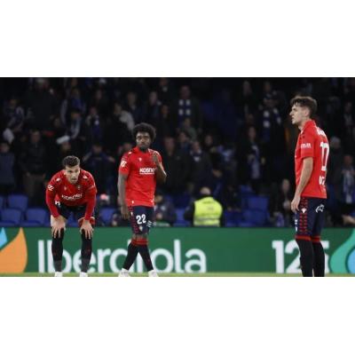 Osasuna no responde a la exigencia en Anoeta (3-1)