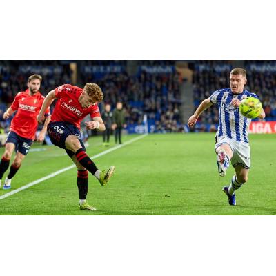 Así está la clasificación de LaLiga tras la derrota de Osasuna contra la Real Sociedad