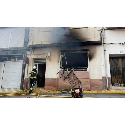 Detenido por incendiar la vivienda de sus padres con ellos dentro en Albacete