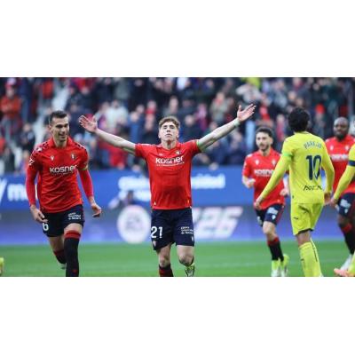Osasuna logra doce puntos en las catorce primeras jornadas y 22 en las catorce siguientes