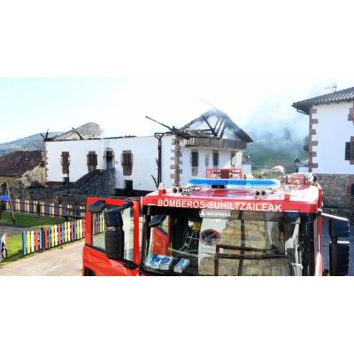 Recaudación de dinero para reconstruir la casa Kortarizarrea de Berroeta