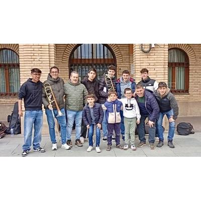 Éxito de participación en el VIII Festival de Trombón de Peralta