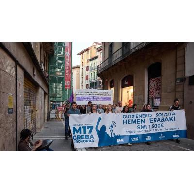CEN informa del "escaso o nulo" seguimiento de la huelga general convocada por las organizaciones abertzales